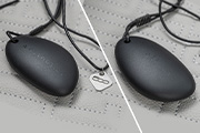 Dévérouillage passif (keyless go) avec clé spécifique en forme de galet