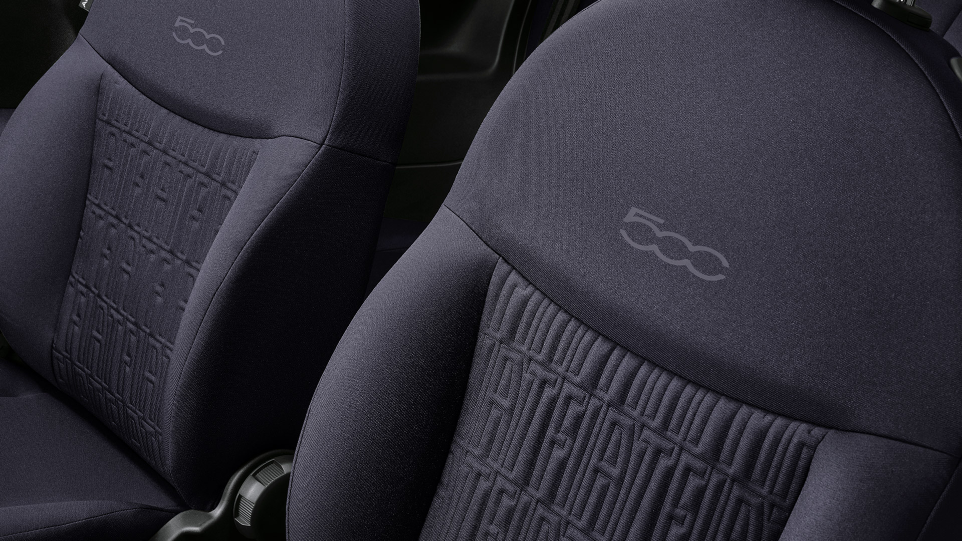 NEW SEATS WITH FIAT MONOGRAM